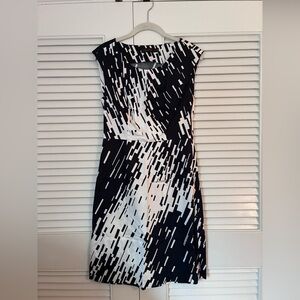 The Limited Monochrome Midi Dress